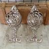 1Pair (С винтами) Европейский стиль крючки для штор украшения дома винтажные настенные подвесные для гостиной спальни одежда