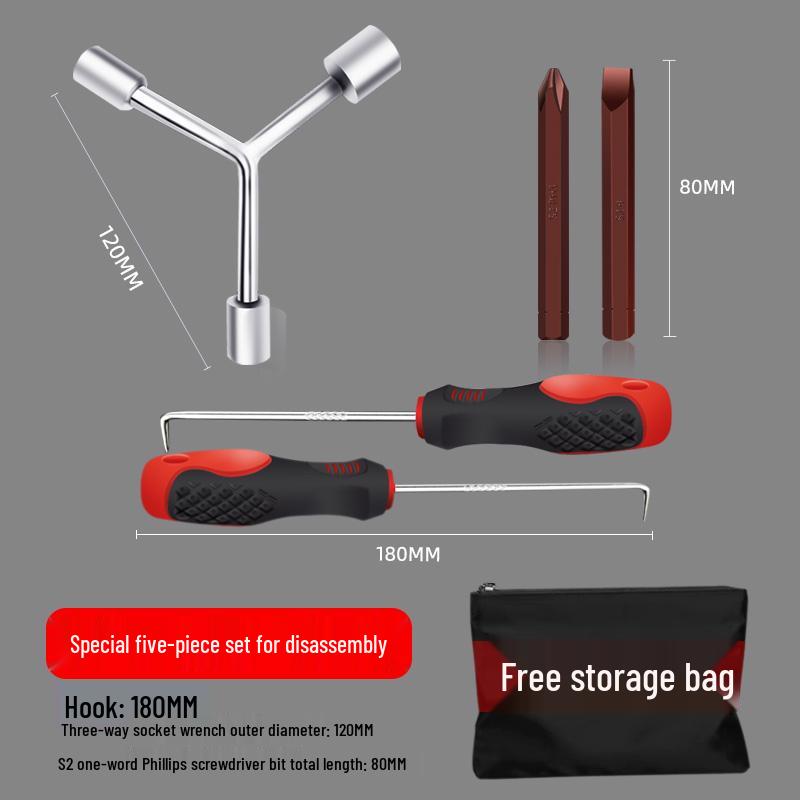 Трехзубцовый ключ для ротора стиральной машины