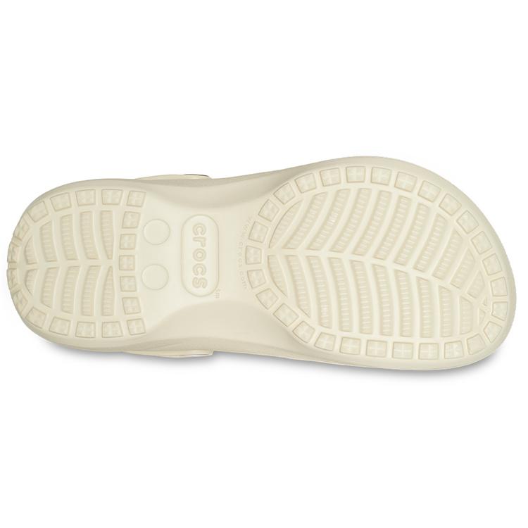 Crocs Классический закрытый сабо на платформе с подкладкой 'Костяной' Женский 207938-2Y2