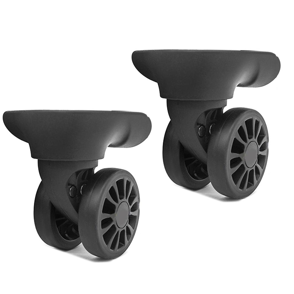 Колеса для чемодана на колесиках, поворотные левые и правые колеса для чемодана, сменные детали для большинства чемоданов