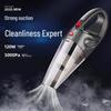 Перезаряжаемый беспроводной ручной автомобильный пылесос высокой мощности с сильным всасыванием для волос