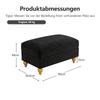 Windsor Stool Chenille - Black