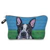 Женская косметичка с принтом собаки, органайзер для туалетных принадлежностей, дорожный кейс для хранения 6773