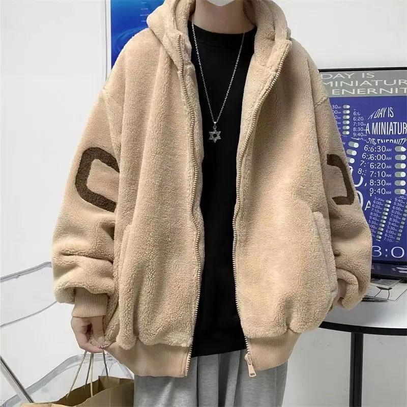 Плюшевая куртка с капюшоном, женская осенне-зимняя стеганая и утолщенная свободная хлопковая одежда больших размеров, теплая и уютная куртка