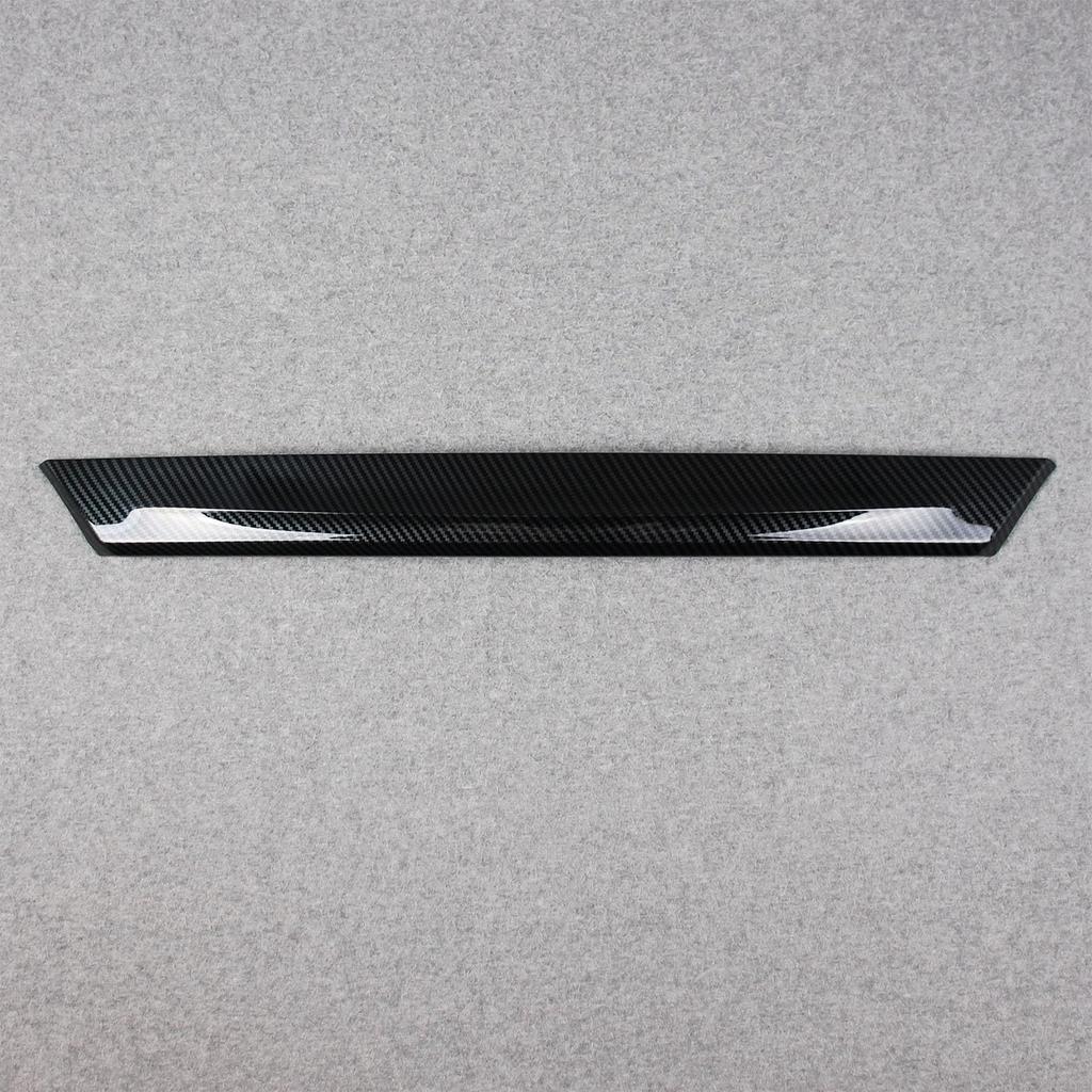 RUIQ Rear Emblem Garnish for the New Honda ZR-V, Chrome-plated Rear Emblem Cover, Specially Designed for the Honda ZRV (Black Carbon Fiber Finish)