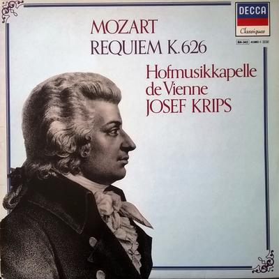 LP Пластинка МОЦАРТ - ЙОЗЕФ КРИПС, ХОФМУЗИКАПЕЛЛА - Реквием K.626 4116821 DECCA Франция Классика Б/У