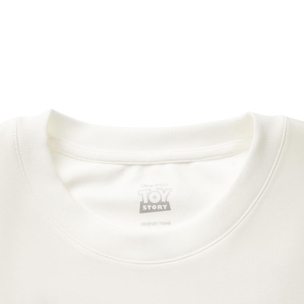 Li Ning X Серия Disney История игрушек Американский Ретро Повседневный Простой Принт Cool Dry Удобный Дышащий Футболка с Круглым Вырезом и Коротким Рукавом AHSV677-1