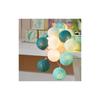 Enchanting 20 Led Colorful Cotton Ball String Lights For Parties And Celebrations