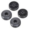 Aluminum Turntable Isolation Pad Speaker Isolation Feet Floor Protector Speaker Spikes Stand for Amplifier HiFi Devices