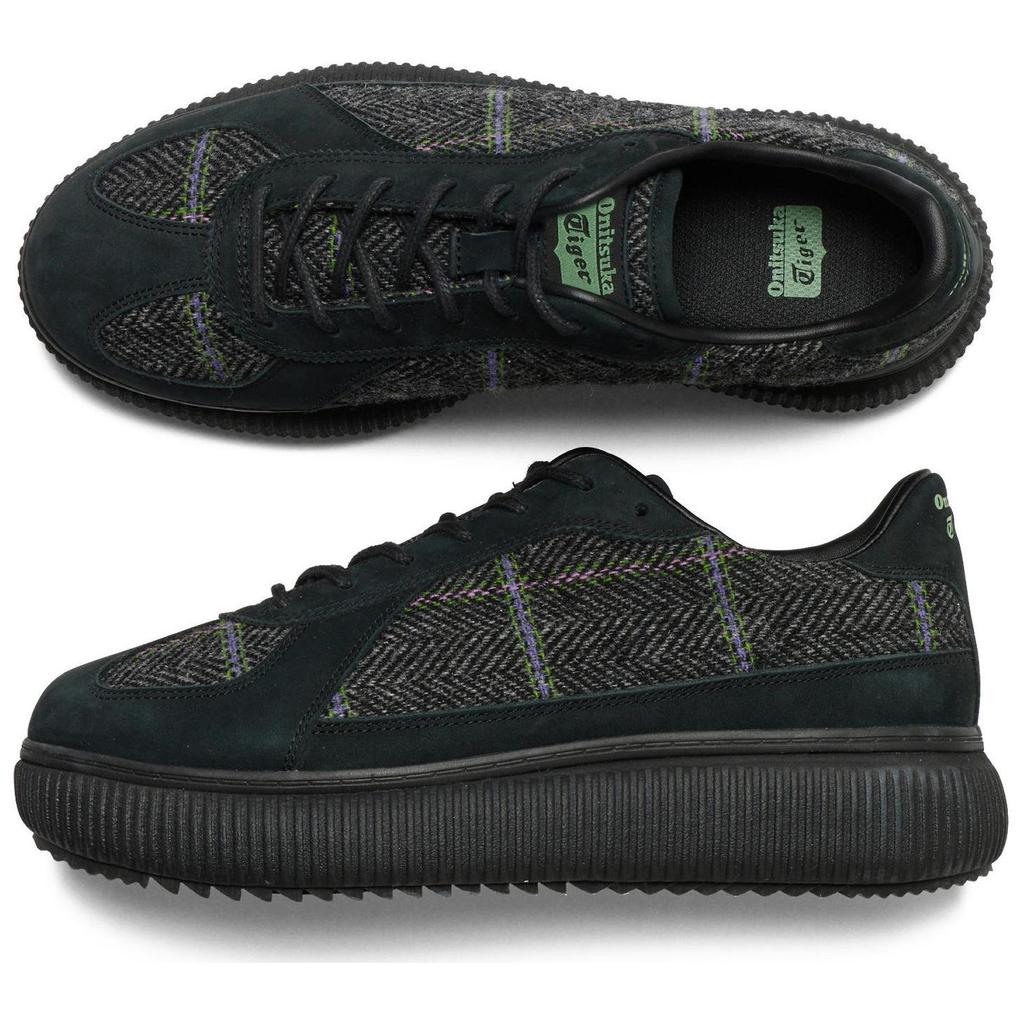 ONITSUKA TIGER Кроссовки унисекс Delecity Tweed Black Verdigris Green Verdigris-Green 1183C313-001