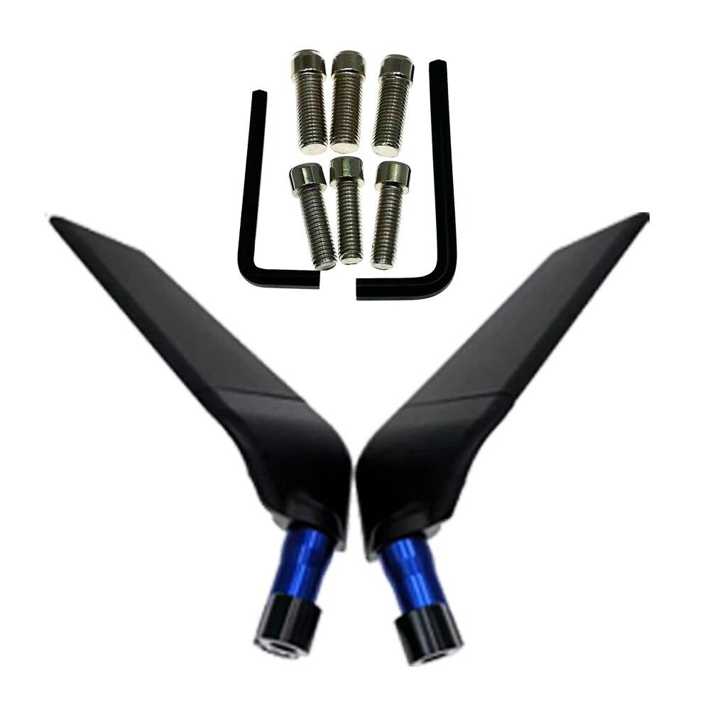 Мотоциклетные зеркала заднего вида Регулируемые вращающиеся боковые зеркала Универсальная посадка для Suzuki SV650 SV1000 SFV650 GLADIUS GSR 400 600