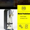 Metal Wind Up Portable Beats Rhythm Portable Metronome Mechanical Metronome Mini Tick-tock