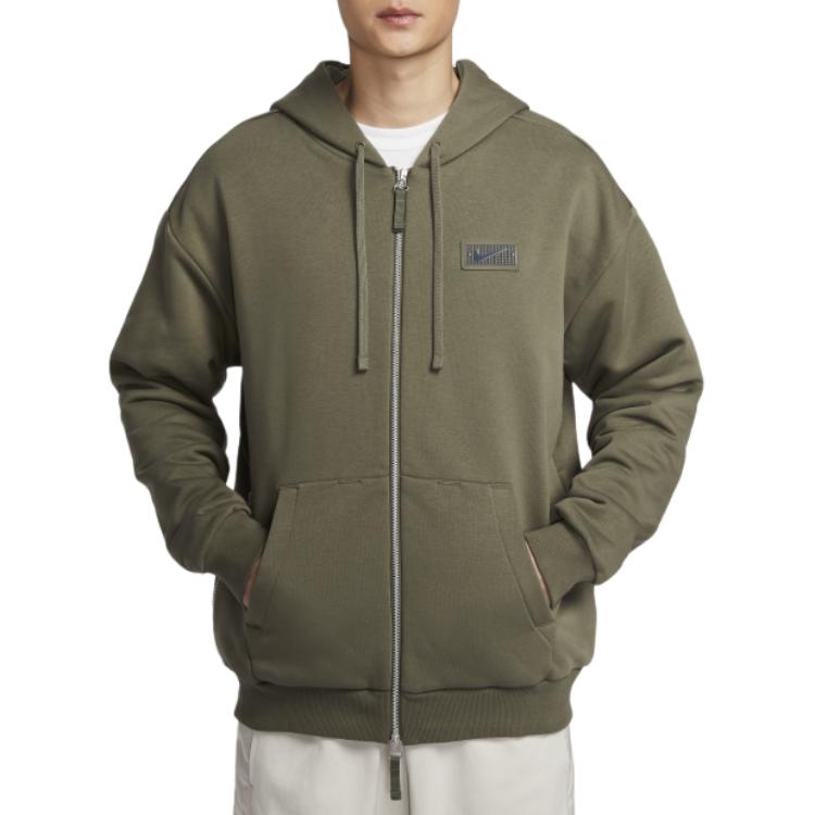 Nike Толстовка мужская оливково-зеленая HJ3898-222
