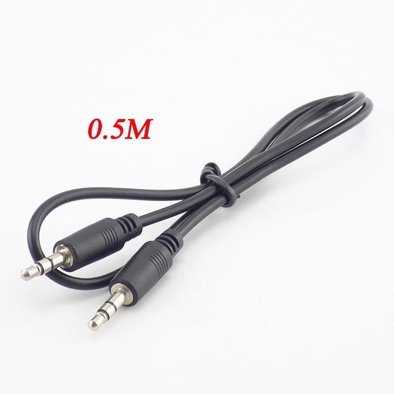 0,5 м/1 м, от 3,5 мм до 3,5 мм, разъем Aux, мужской удлинитель, разъемы аудиокабеля AUX, наушники, музыкальный плеер, наушники