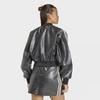 adidas Женская модная куртка из искусственной кожи Sst Ke5035