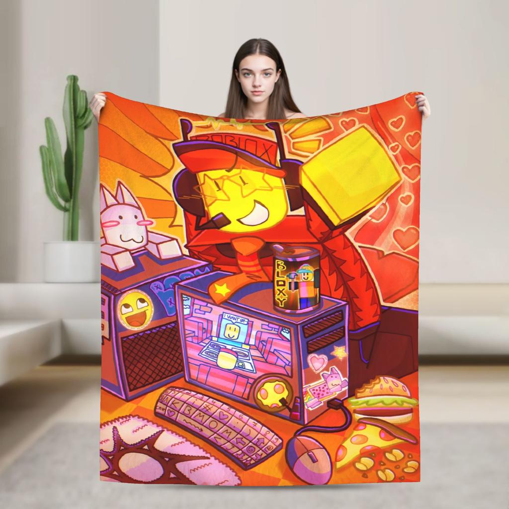 Плед Elliot and John Doe Forsaken Blanket, пушистый плед для летнего использования с кондиционером, портативный, мягкий и теплый, для кровати.