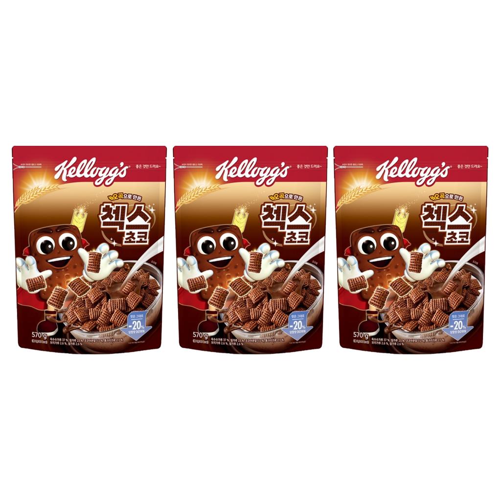 Шоколадные хлопья Kellogg's Chex 570г (3 варианта)