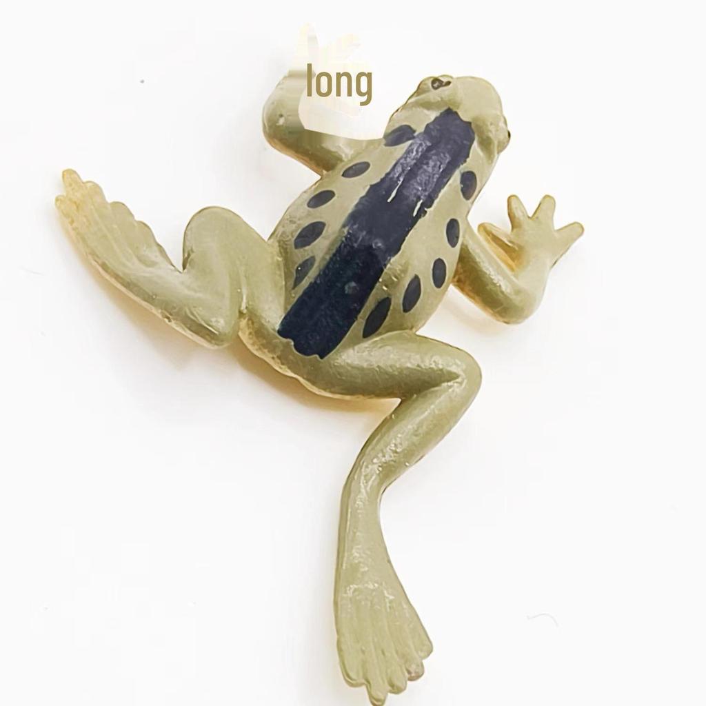 Пластиковая модель животного-имитатора лягушки: Страшный амфибия песчаный стол орнамент