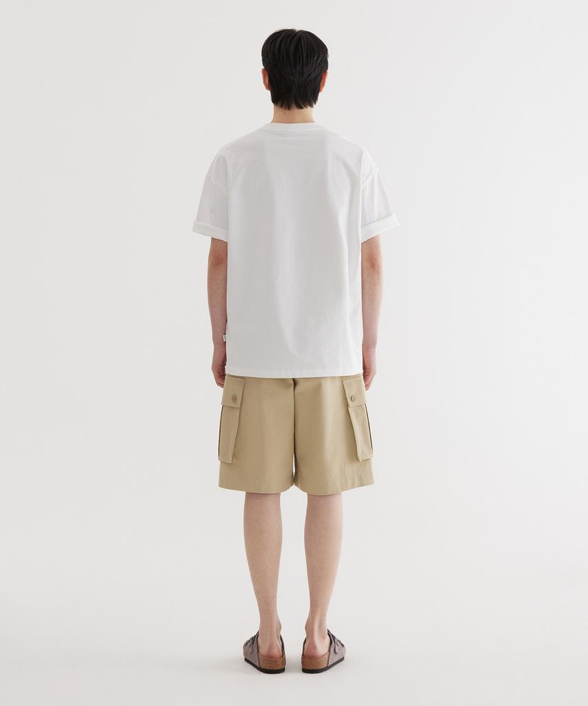 COVERNAT Tropical Graphic T-Shirt White