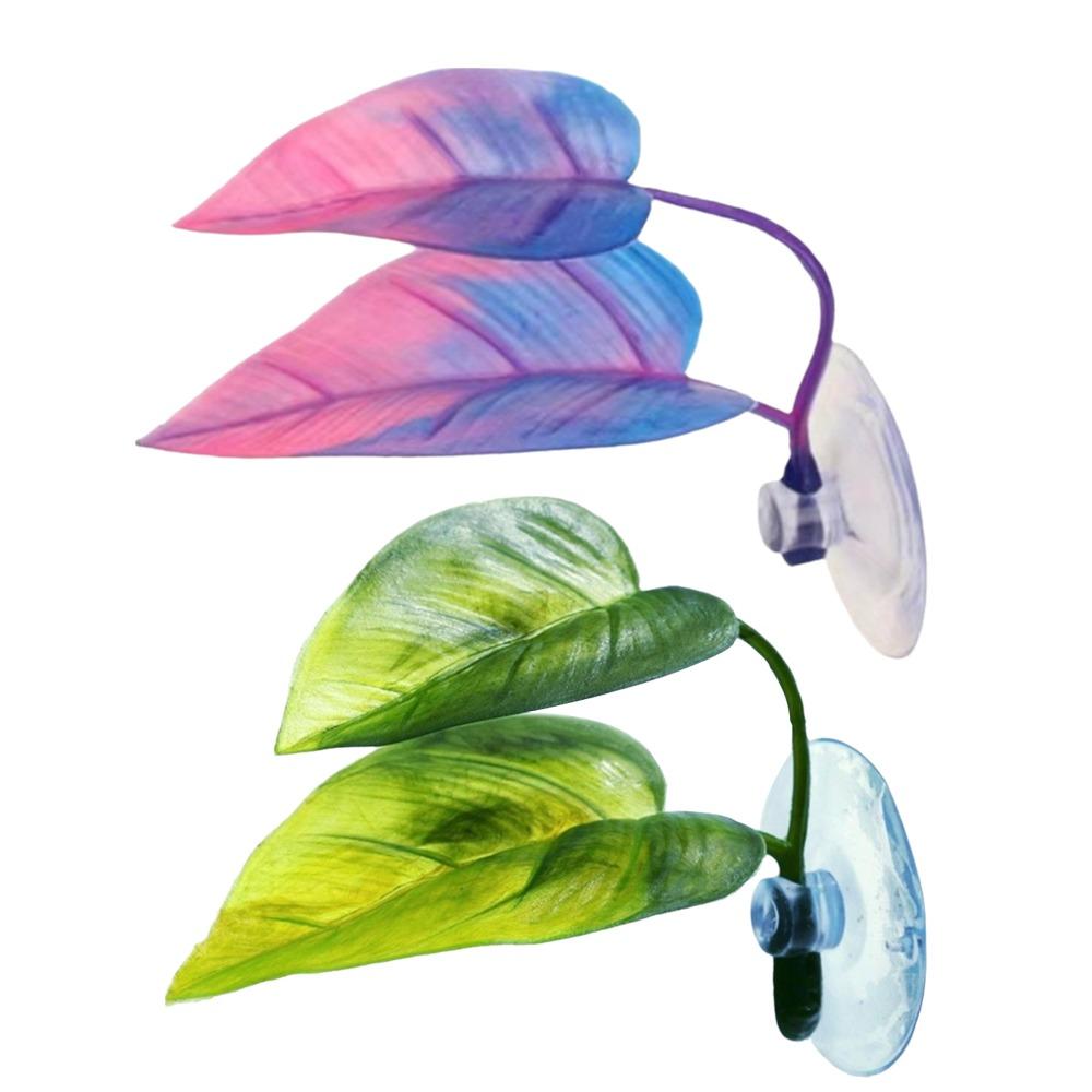 1/2pcs PP Betta Fish Rest Leaf Artificial Leaf Artificial Betta Fish Leaves Fish Spawning Resting