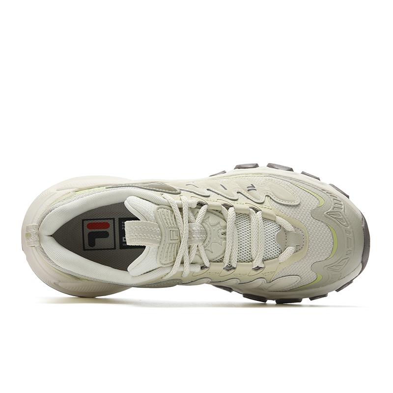 Women's Sneakers FILA TRUFFLE Low top Chunky Sneakers Women's Frosty Yellow Tide Brown