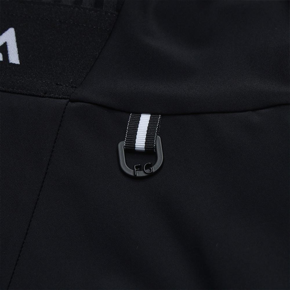 Новое платье с коротким рукавом серии FILA Golf Женское Насыщенный черный A11W525325F-BK
