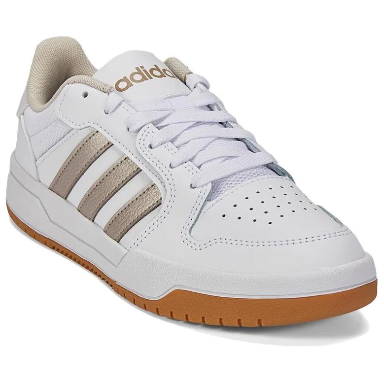 Adidas ENTRAP Slip Resistant Abrasion Resistant Low top Skateboard Shoes Unisex White Gold (Unisex) Skate Shoes FY5296