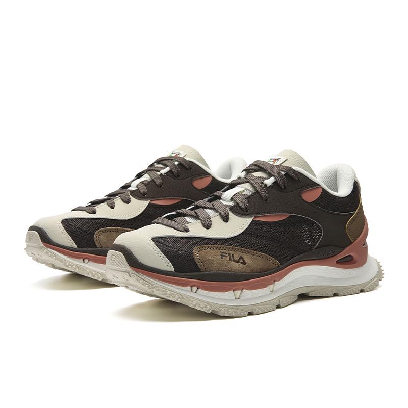 Fila KM Трехслойная обувь Модная Универсальная Амортизирующая Прочная Дышащая Легкая Низкая Повседневная Обувь Женская кроссовка F12W633707FCP