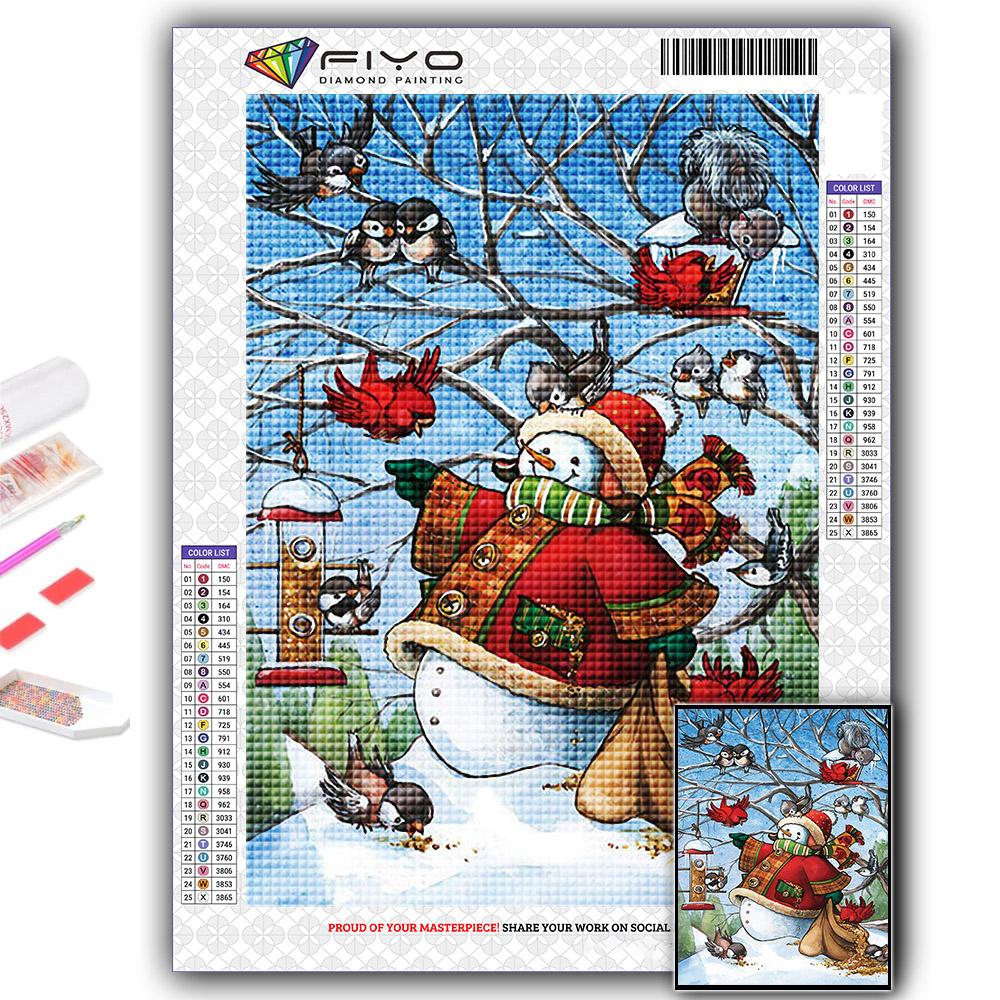 5D алмазная живопись полная алмазная Рождественская елка Санта-Снеговик Алмазная картина ручная работа Diy Алмазная мозаика картина украшение дома