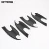 Side Door Handle Bowl Cover Trim For Hyundai Sonata -   Carbon Fiber Protector Exterior Accessories Car Styling