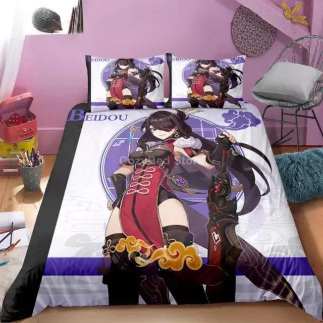 3D Печать Рокмен Мегамен Игра Мультфильм Постельный Комплект Мальчики Девочки Полуторный Двуспальный Размер Пододеяльник Наволочка Кровать Мальчики Взрослый