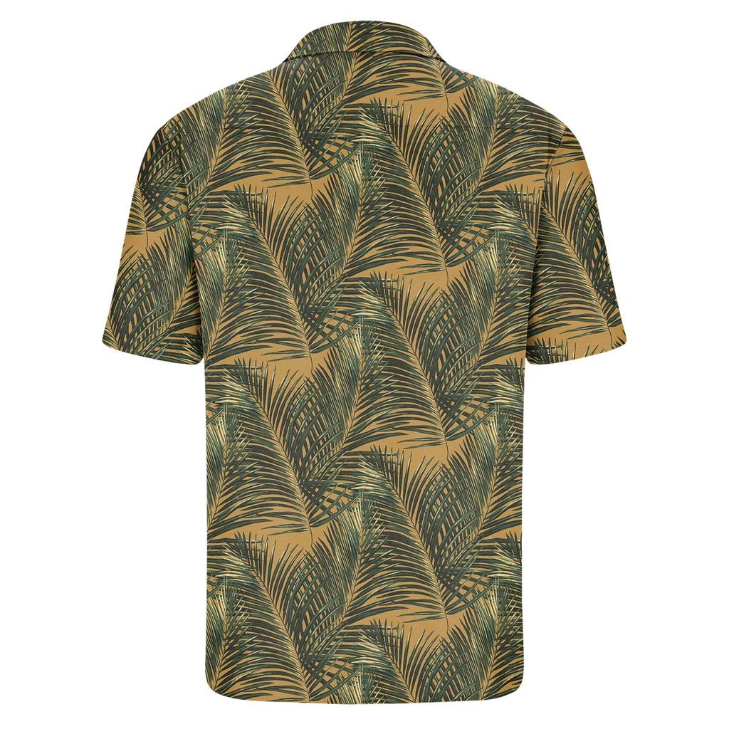 Мужские гавайские рубашки с короткими рукавами и пуговицами с принтом. Мужские повседневные модные рубашки с короткими рукавами.