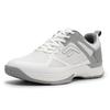 [FitVille] Men's Tennis Shoes, Wide 2E, 4E, Omni-Clay Court, Lightweight, Breathable, Soft Tennis Shoes, Anti-slip, High Grip, High-performance, High