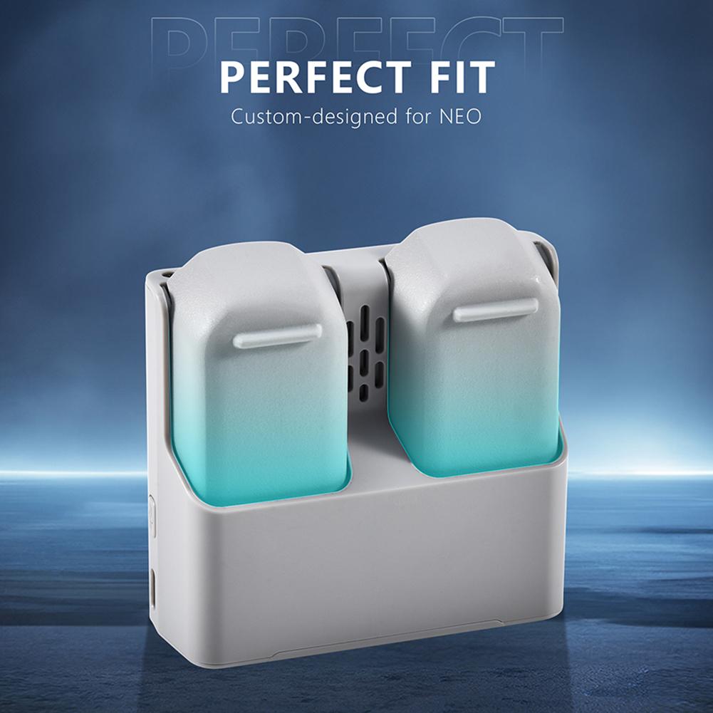 Зарядное устройство для DJI Neo, Быстрая зарядная станция с кабелем для зарядки, Зарядное устройство для аккумулятора дрона, Управляющий устройством для аккумуляторов дрона, Аксессуары для дронов