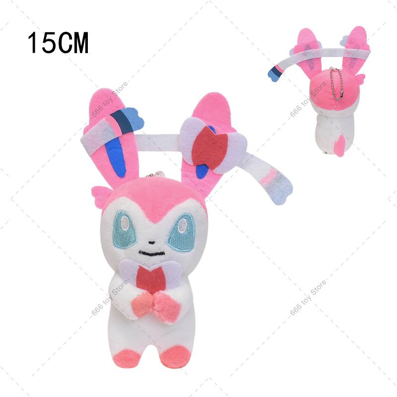 Plush Eevee Vaporeon Jolteon Glaceon Flareon Umbreon Sylveon Espeon Leafeon Stuffed Peluche Dolls Gift Toys
