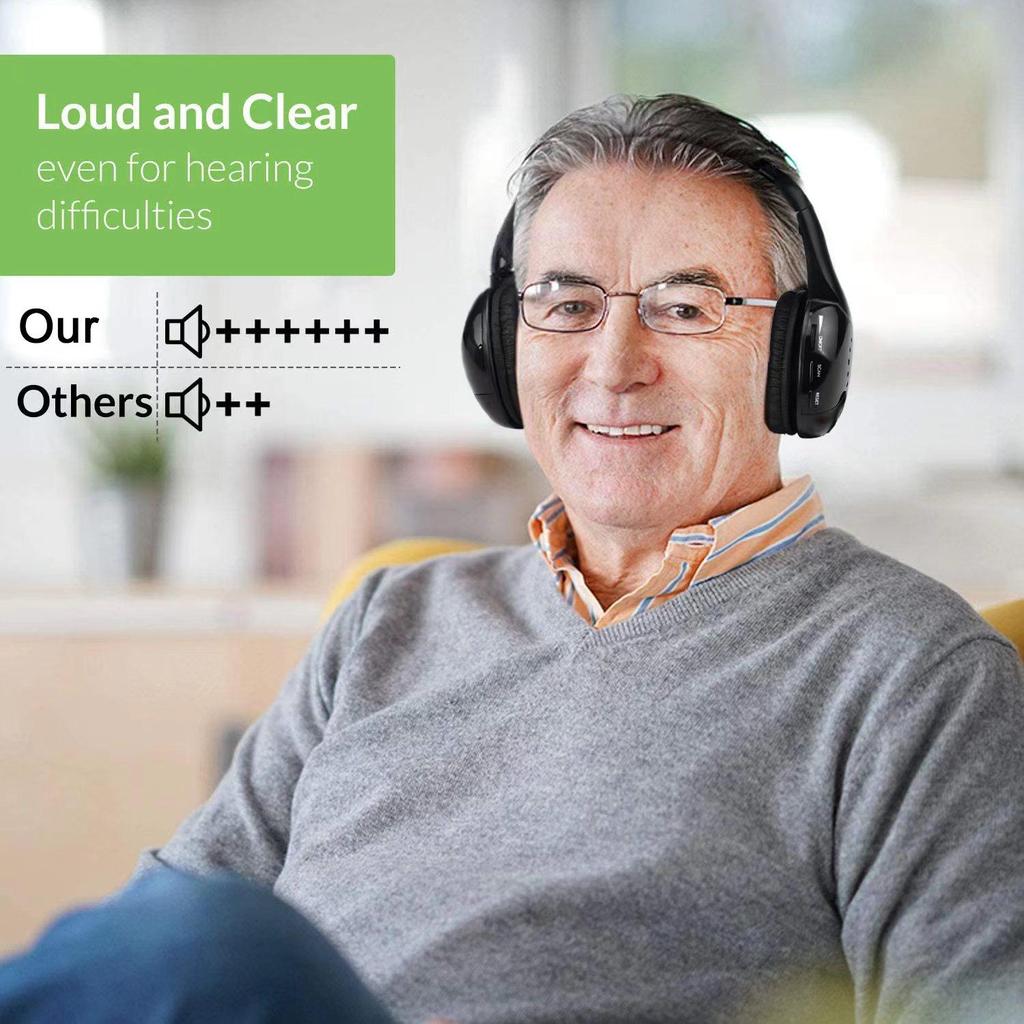 Беспроводные наушники для телевизора для пожилых людей