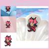 Cute Cartoon Character Alloy Badge For Horror Hotel Fans With Colorful Enamel Coating