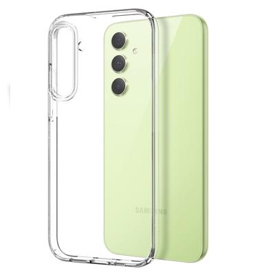 NORTHJO Мягкий прозрачный ТПУ чехол для телефона Samsung Galaxy A54 5G с защитным стеклом для экрана