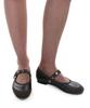 Partimento Women Studded Strap Mary Jane_Navy
