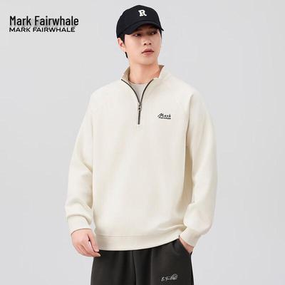 Мужской свитшот Mark Fairwhale с вышивкой и круглым вырезом