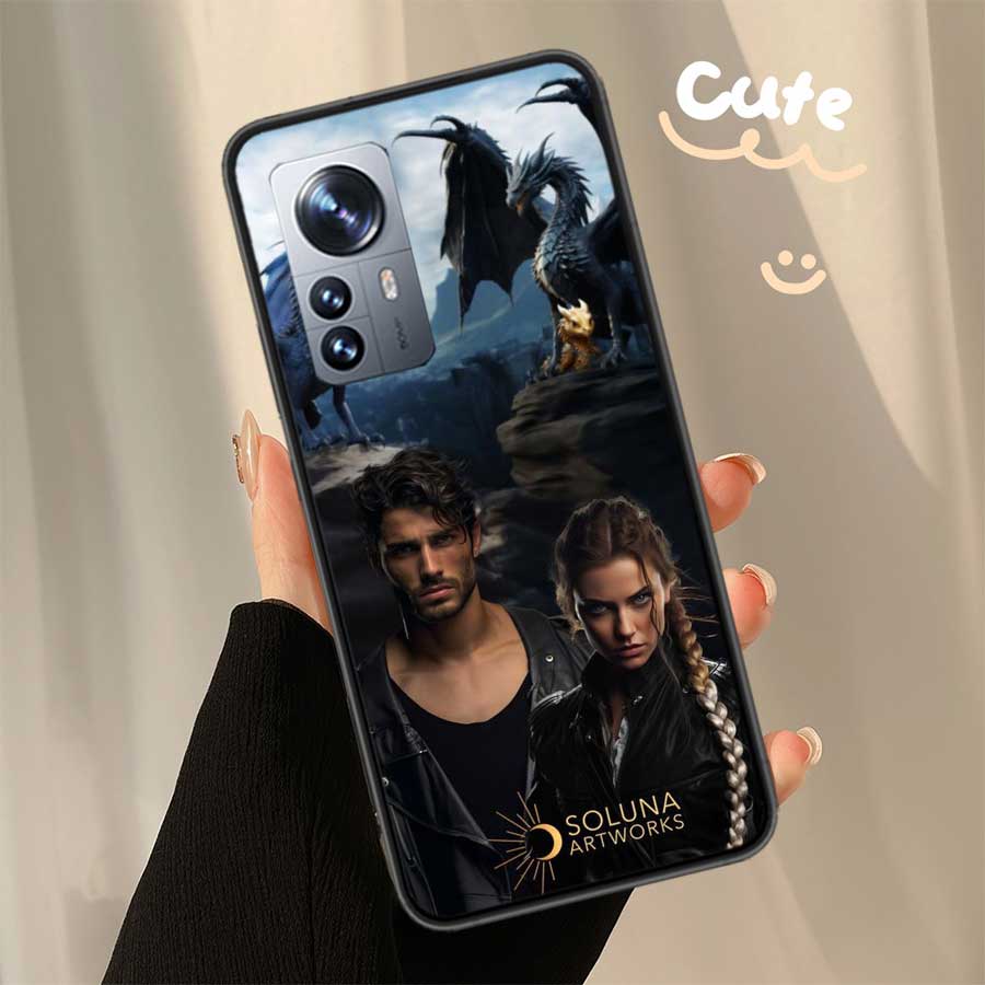 Чехол для телефона F-Fourth W-Wing Dragon для Xiaomi Poco F7 Mi 14 Ultra 15 13 12 Pro 11T 10T 12T Pro 12X 11i 11 10 Lite 5G 9 8 Cover Ca