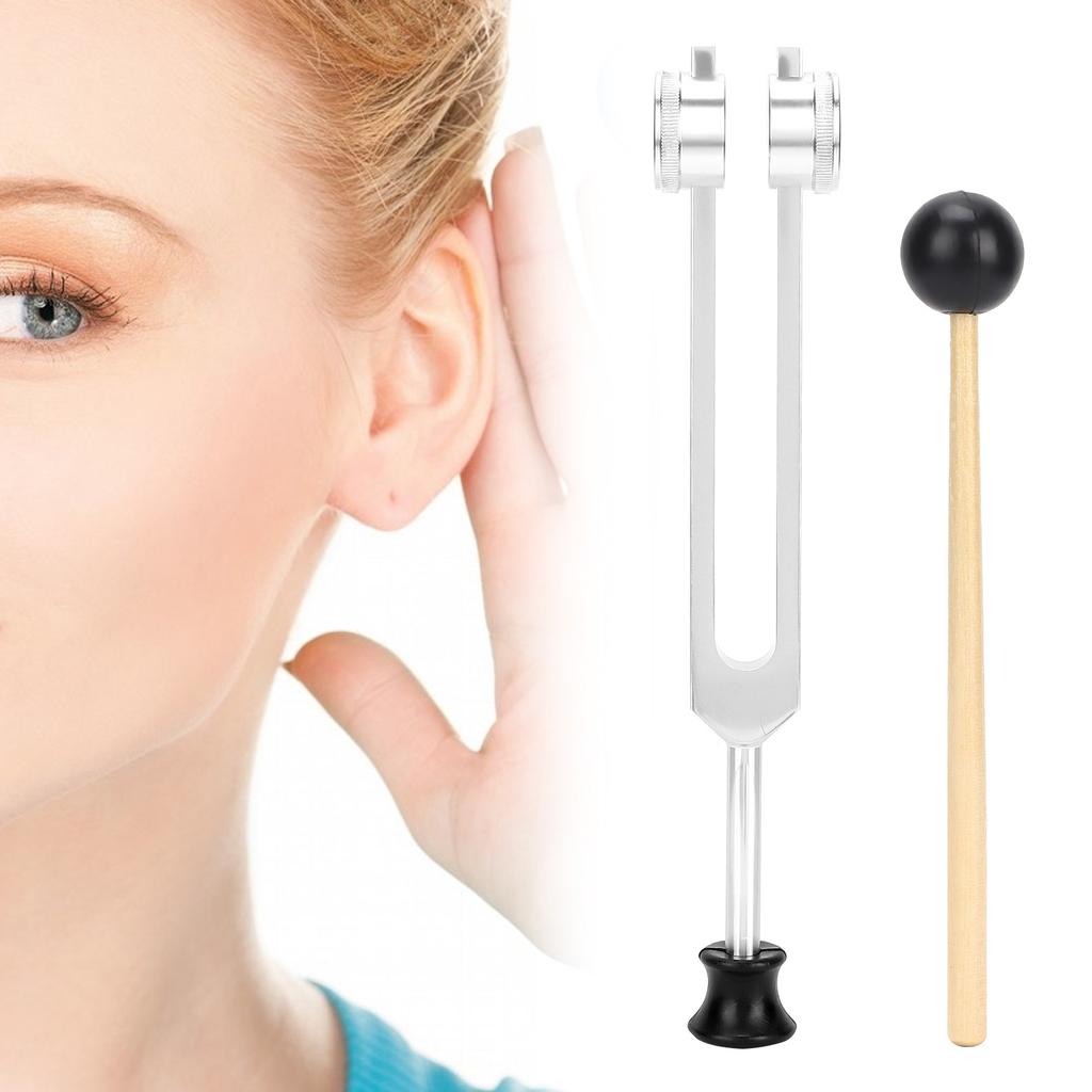 OM136.1 Алюминиевый сплав Камертон Портативный Йога Звуковая терапия Камертон с молотком