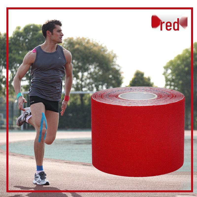 Мышечный пластырь Кинезио тейп для поддержки груди, колена и локтя – Защитное снаряжение для фитнеса и спорта