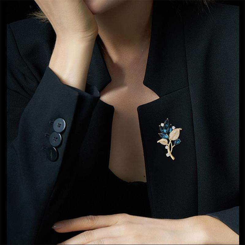 1 шт. Изысканная брошь в виде орхидеи для мужчин и женщин, модные булавки в виде цветка, броши, ювелирные изделия, модные аксессуары, подарки на вечеринку