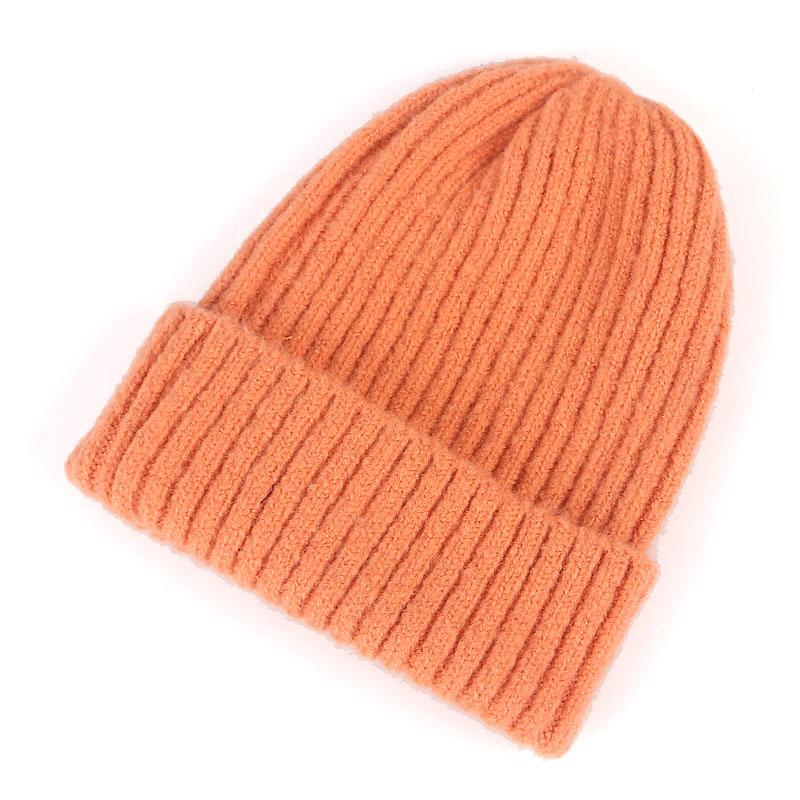 Winter Knitted Hat Women Beanie Autumn Warm Soft Trendy Kpop Style Beanies Skullies Hats Girls Bonnet Ladies Cap