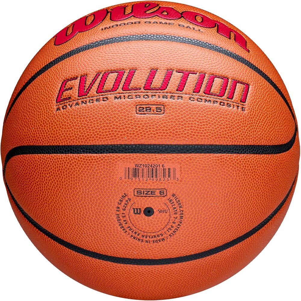 Wilson Evolution Game Basketball JBA Sca 7 Size 7