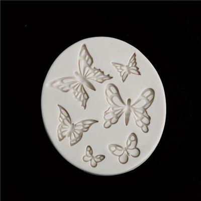 Силиконовая форма для сахарной бабочки, форма для помадки, инструменты для декора торта, шоколадная форма