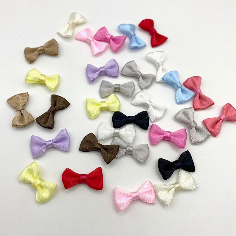 2 см Мини Хлопковые Бантики Ручной Работы для DIY Одежды и Аксессуаров для Кукол