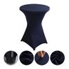 Height Stretch Round Tablecloth Cocktail Table Cover Spandex Table Cloth Bar Hotel Party Wedding Elastic TableCloth Decor