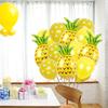 1 Set Lovely Watermelon/Strawberry/Orange/Pineapple Fruit Balloons Set DIY Party Scene Layout Aluminum Film Balloon Kids Inflatable Toy Fruit